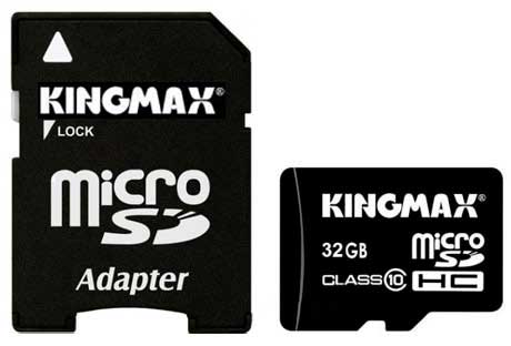 Kingmax Micro SDHC Pro 32GB UHS-1 Class10